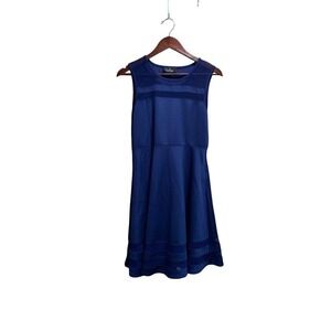 Blue sleeveless cocktail dress by Lulus size large